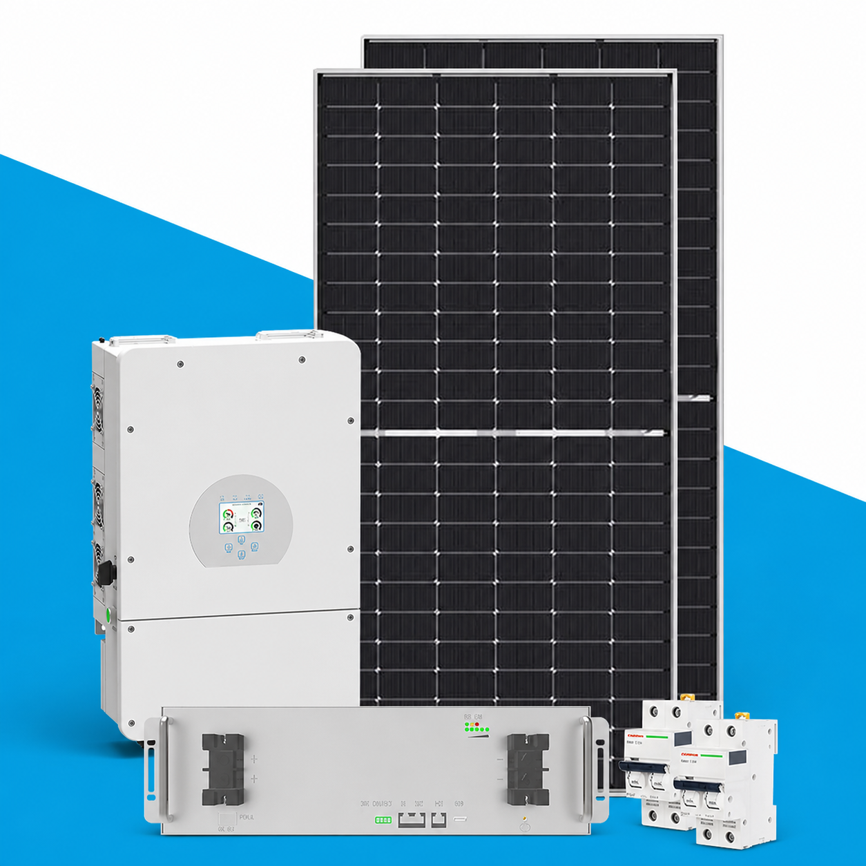 Sistema Solar Híbrido - 12kW