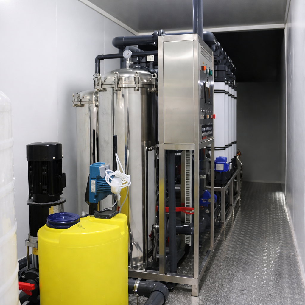 Sistema de Ultrafiltração Containerizado (UF)