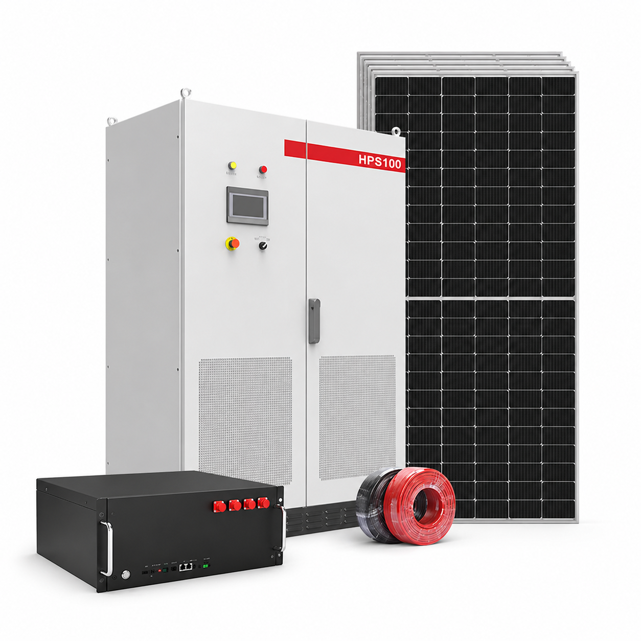 Sistema Solar Híbrido - 100kW