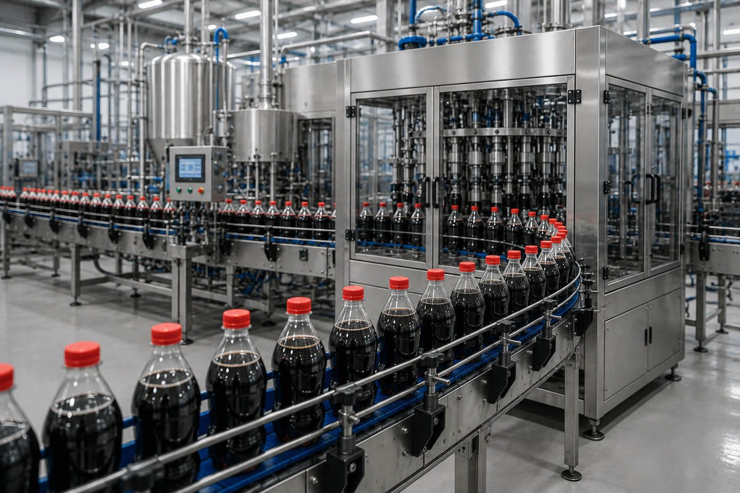 Linha de Produção de Refrigerantes