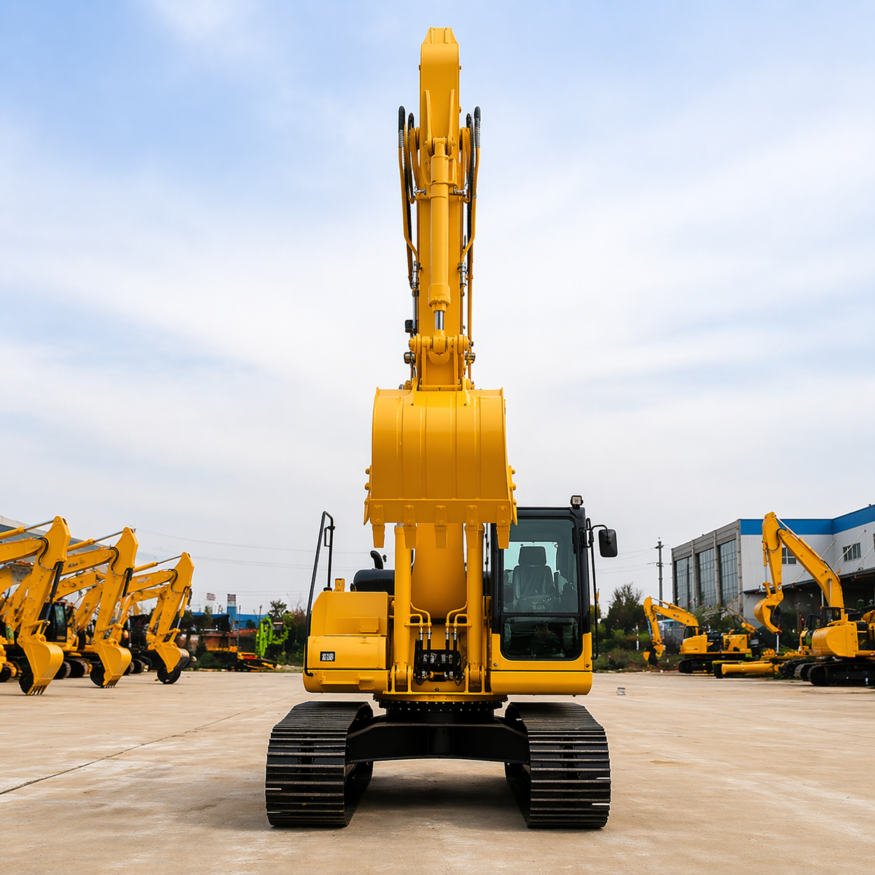 Escavadora de Rastos LTE210 – 21 Toneladas