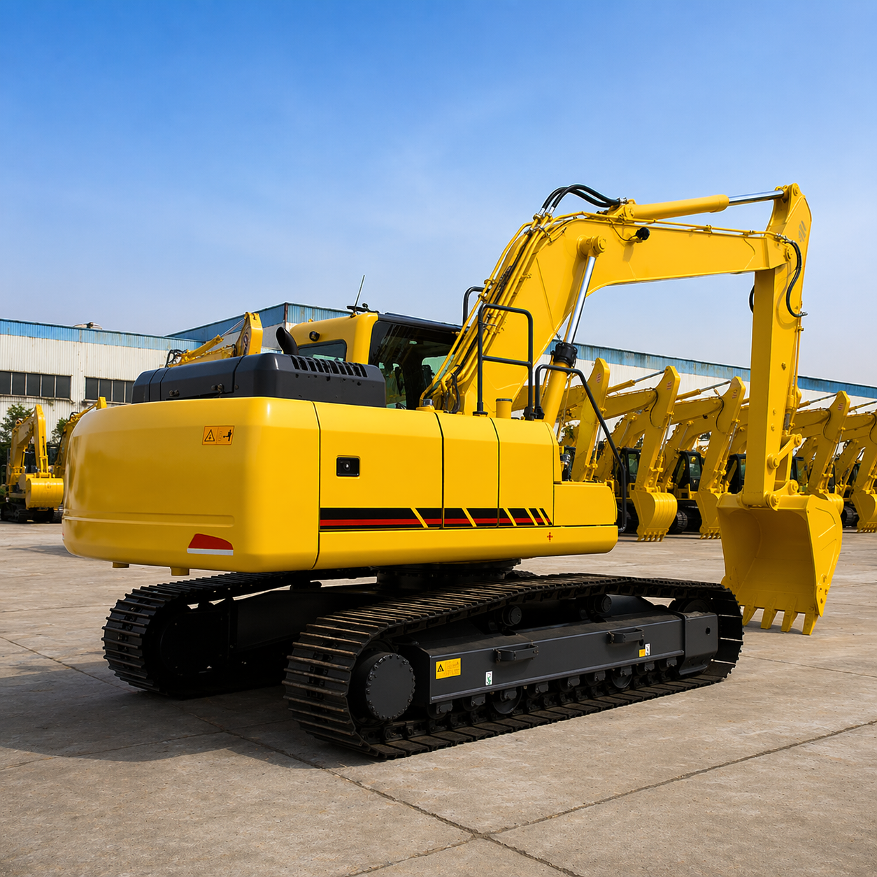 Escavadora de Rastos LTE240 – 24 Toneladas