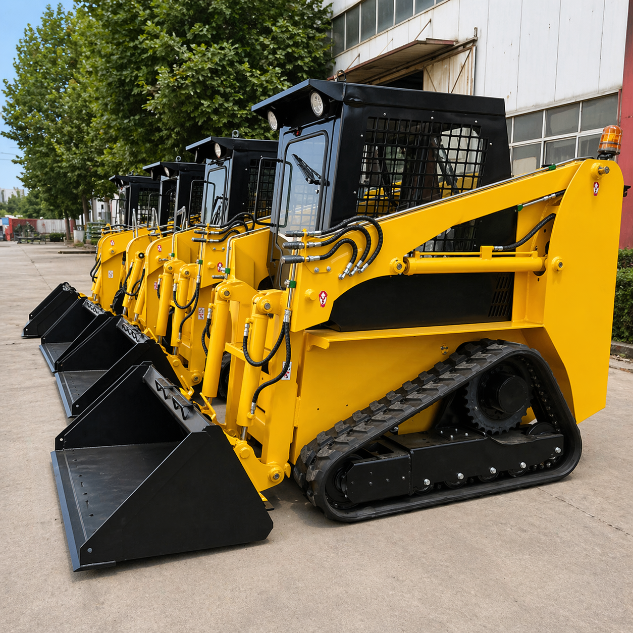 Mini Carregadora de Rastos LTS50 – 700 kg