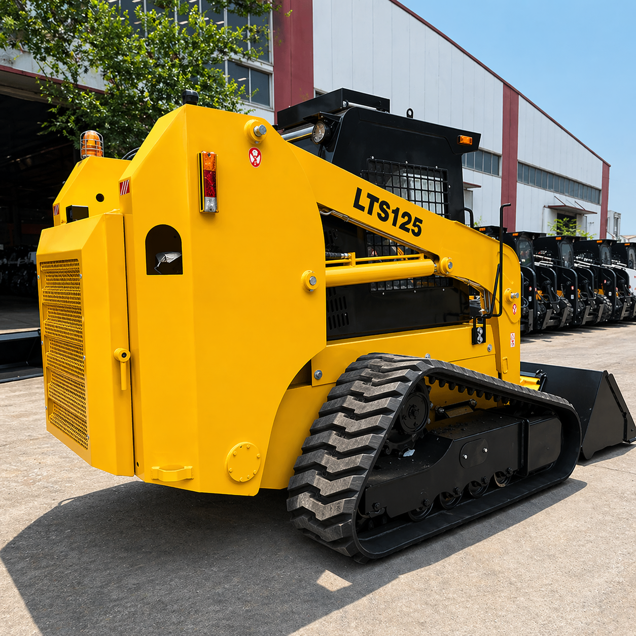 Mini Carregadora de Rastos LTS125 – 1500 kg