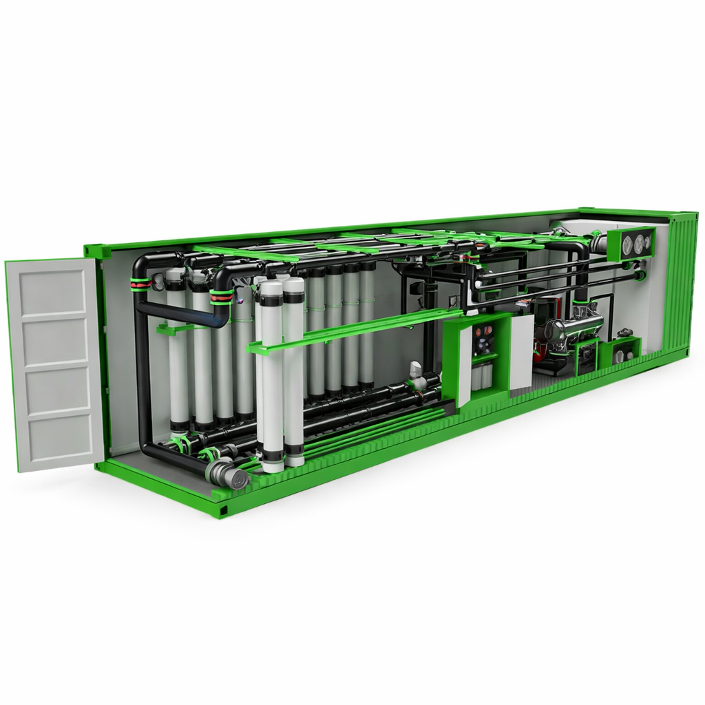 Sistema de Ultrafiltração Containerizado (UF)