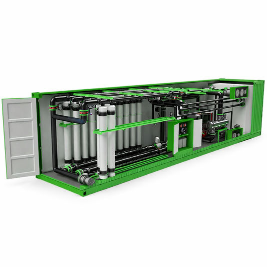 Sistema de Ultrafiltração Containerizado (UF)