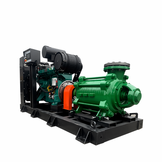Bomba Horizontal Multiestágio com Motor Diesel para Alta Pressão