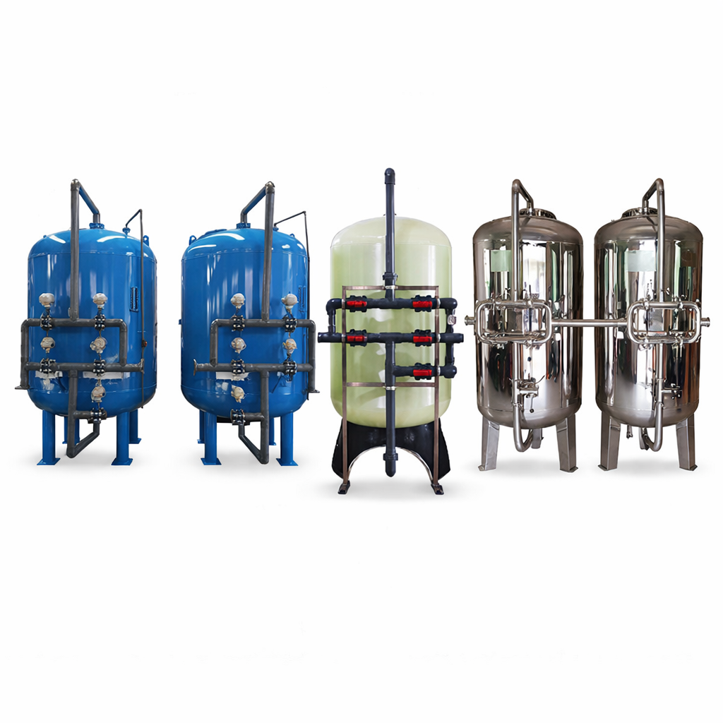 Sistema Industrial de Amaciamento de Água