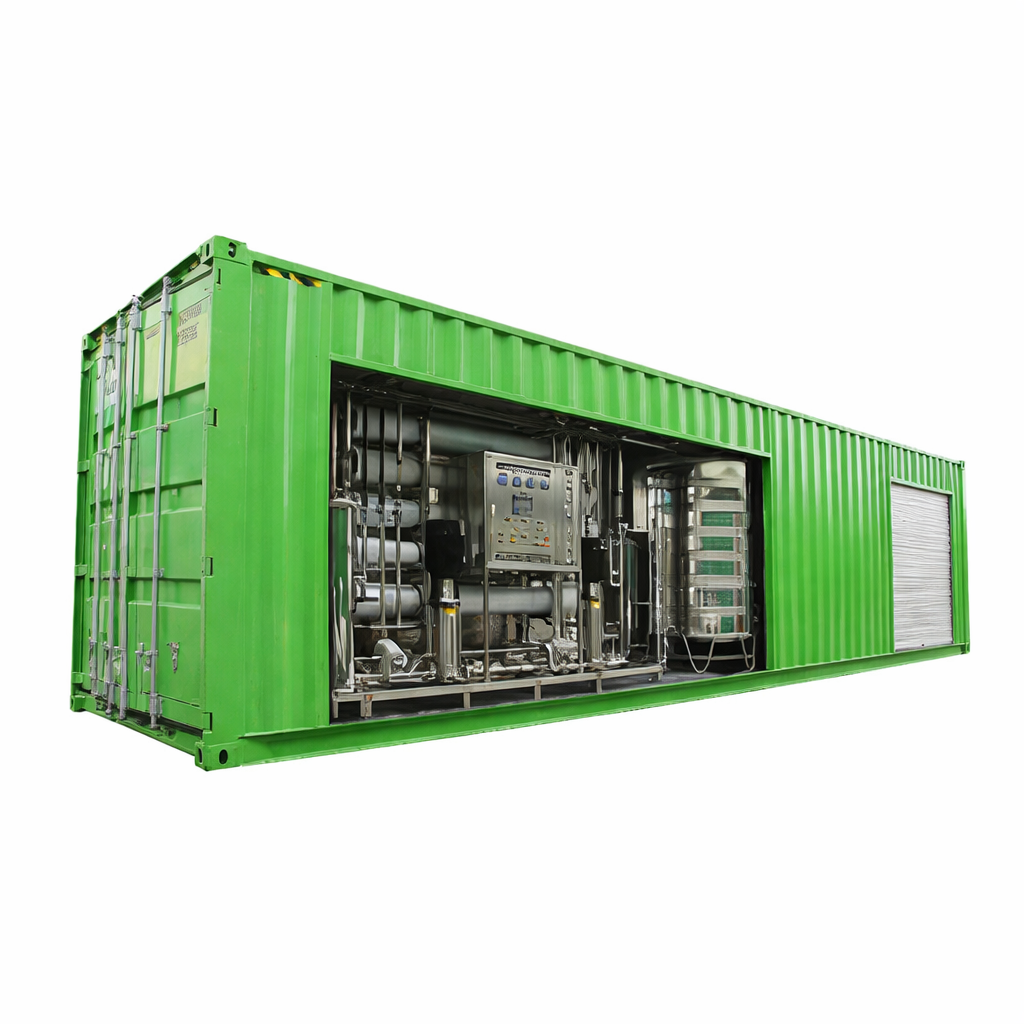 Sistema de Osmose Reversa Containerizado (RO)