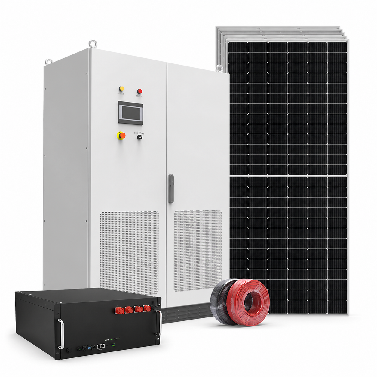 Sistema Solar Híbrido - 500kVA