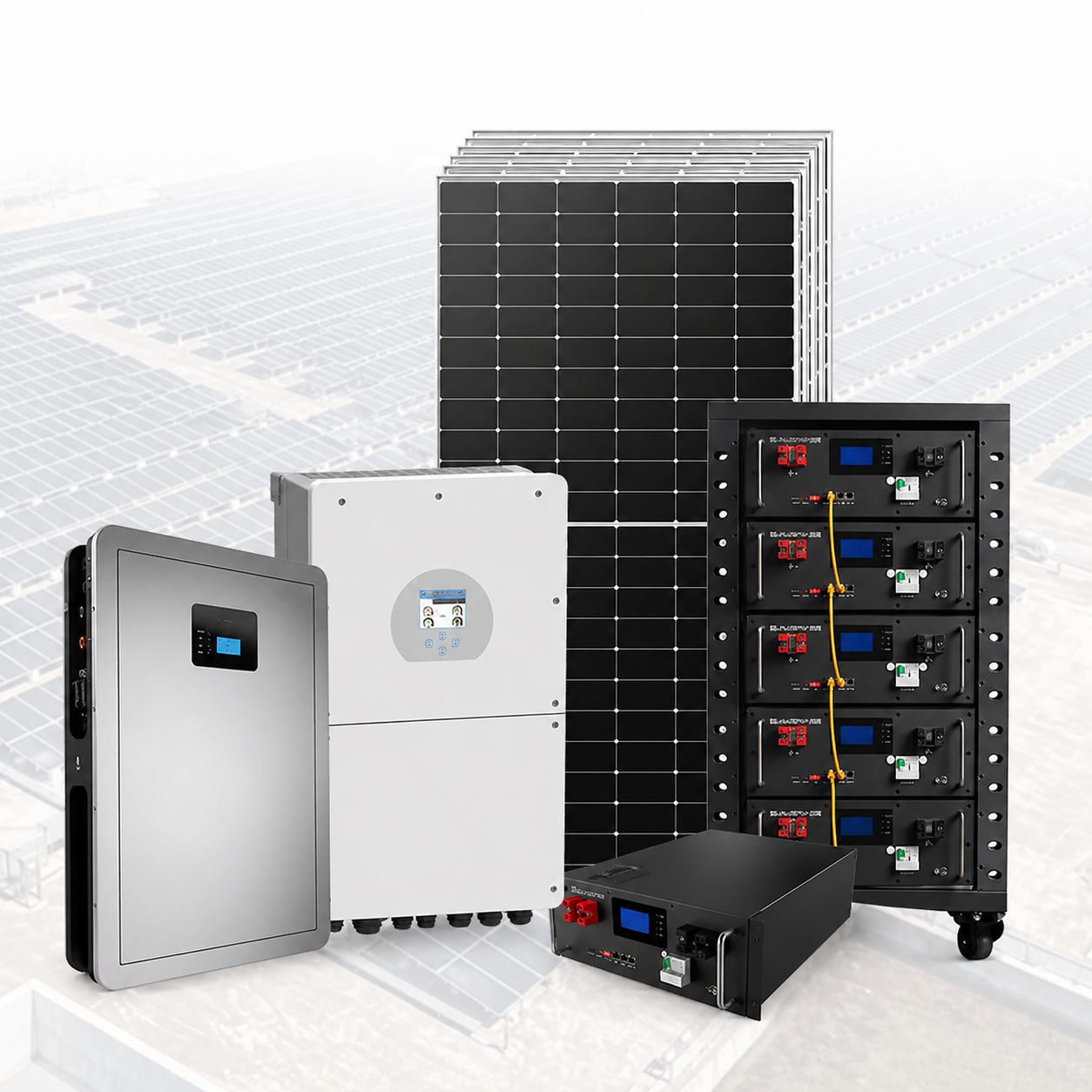 Sistema Solar Híbrido - 30kW