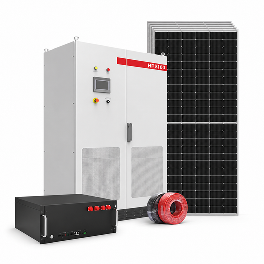 Sistema Solar Híbrido - 100kW