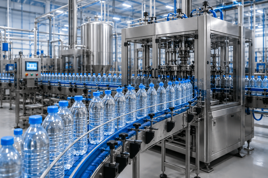 Linha de Produção de Água Engarrafada
