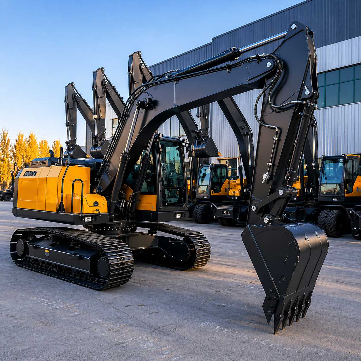 Escavadora de Rastos LTE150 – 15 Toneladas