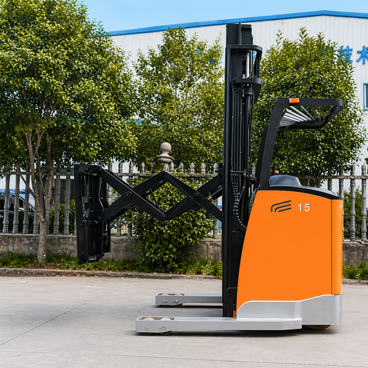 Empilhador Retrátil Elétrico FRB15D – 1,5 Toneladas