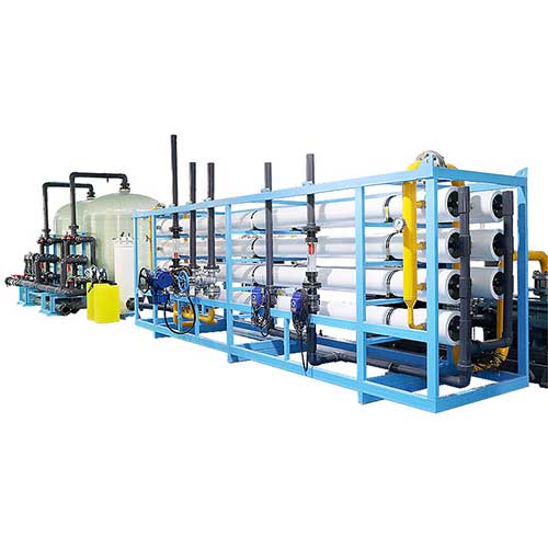 Sistema Industrial de Osmose Reversa para Água do Mar (SWRO)