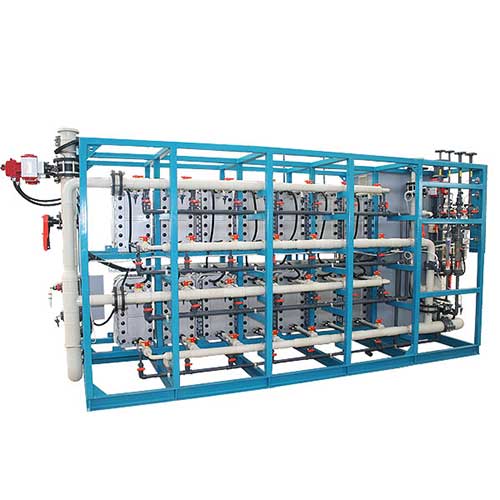 Sistema de Eletrodeionização (EDI) Industrial para Água Ultra Pura