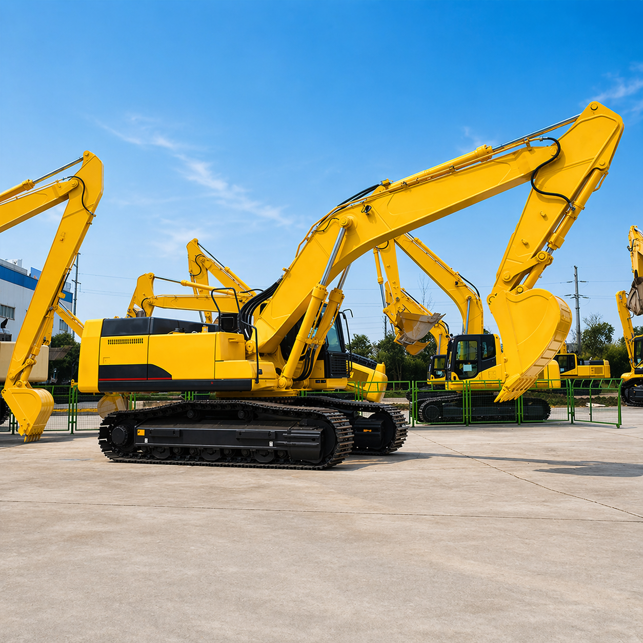 Escavadora de Rastos LTE485 – 48 Toneladas